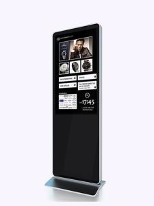 China Self Service Digital Display Touch Screen Kiosk Customized Silk Print LOGO on sale