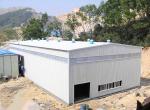 Farm Machinery Steel Frame Shed / Small Steel Warehouse Buildings SGS