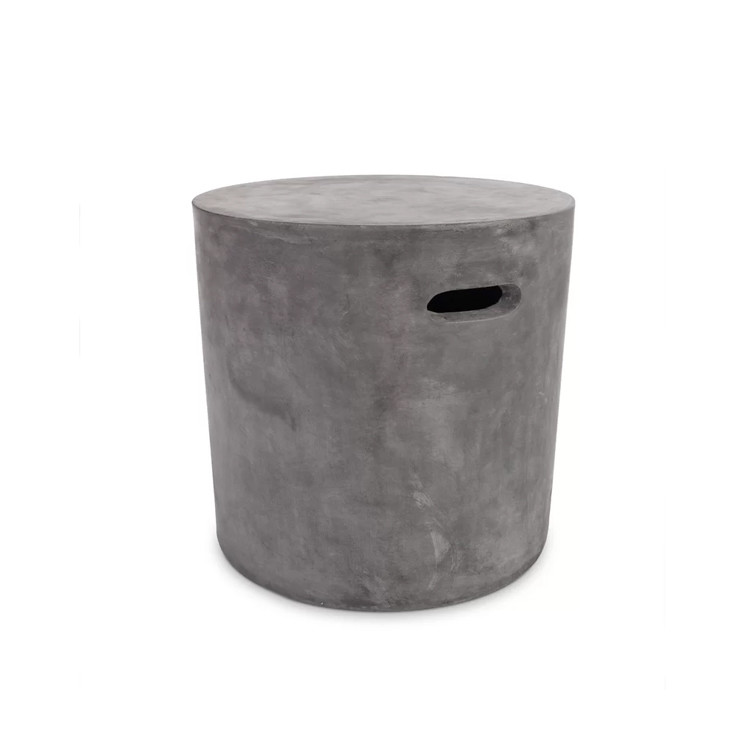 Customized GRC Resin Table Outdoor Concrete Furniture For Patio Garden And Poolside