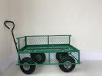 Four-wheel Fire Wood Cart Heavy Duty Garden Cart for Heavy Load Firewood