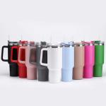 Travel Mugs 40oz Double Wall Insulated Stainless Steel Tumbler Flask for Hot