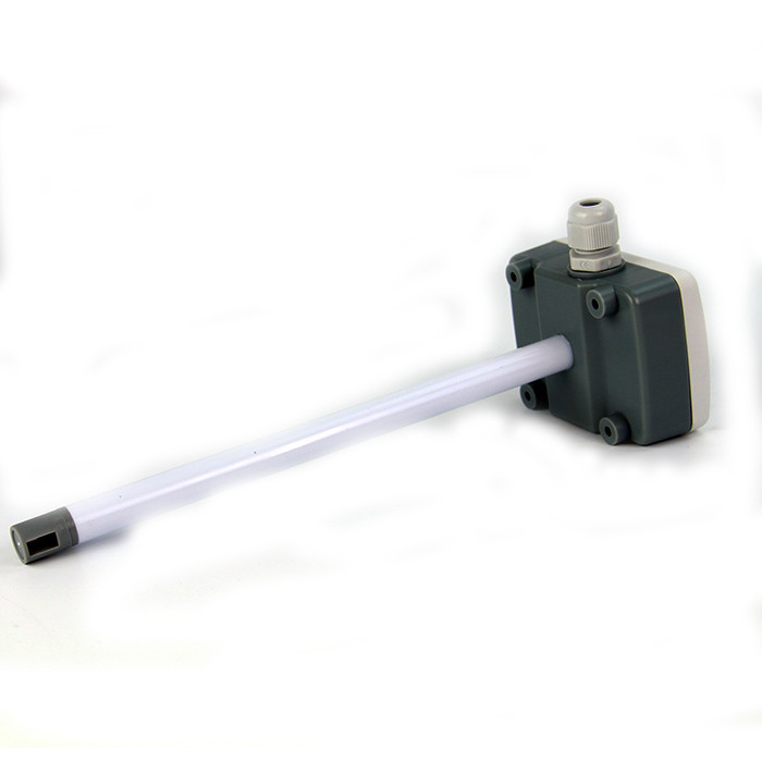 RS485 modbus 4-20mA duct mount HAVC air velocity transducer/transmitter wind speed direction sensor
