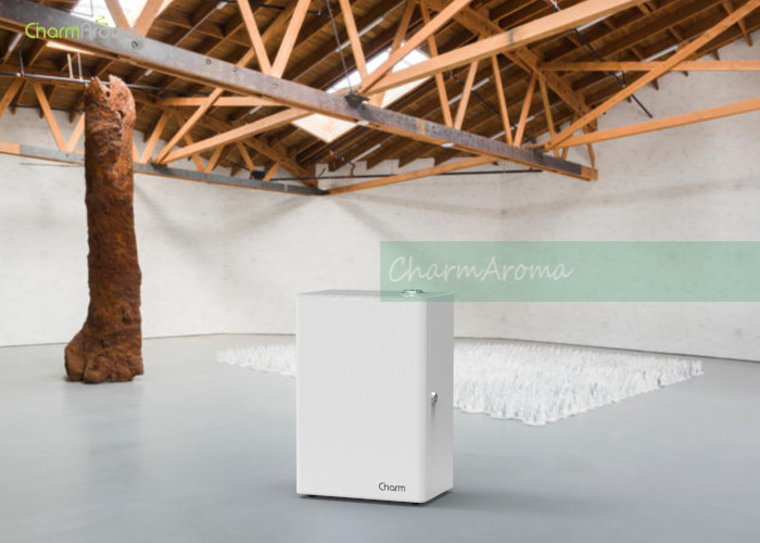26W HVAC Air Freshener Machine / Air Fragrance Machine Cold Air Diffusion Technology