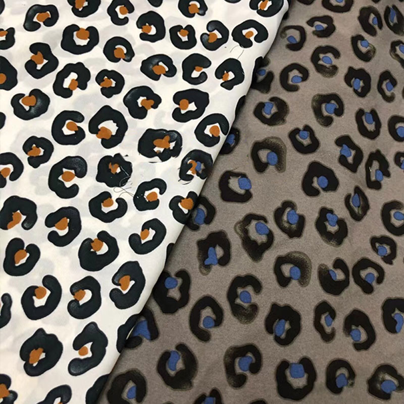 90-150gsm zebra Animal Print Polyester Fabric