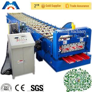Wholesale Q235 Color Steel Sheet Roofing Sheet Roll Forming Machine ISO 9001 from china suppliers