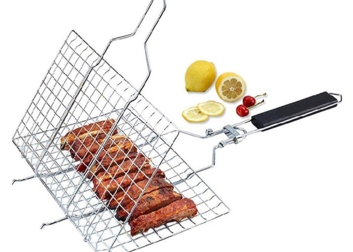Rustproof Steel BBQ Mesh Lightweight Stainless Steel Grill Screen