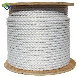 Wholesale High Strength Black Twisted 3 Strand Nylon Rope 220m Coil 16mm from china suppliers
