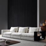 Fire Retardant Veneer Wood Slat Acoustic Wood Panel Superior Sound Absorption