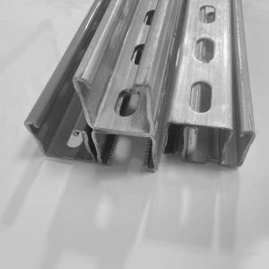 Wholesale 41*25*2.0mm Galvanised Steel Strut C Channel Long Service Life For Engineering from china suppliers