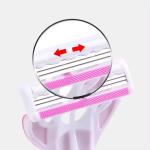 Custom Logo Wholesale Eco-Friendly Face Razor for Women Facial Hair