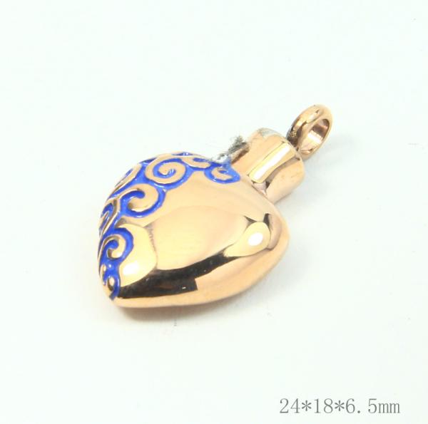 Fashion New Unique Design Stainless Steel Perfume Bottle Chain Necklace Pendant