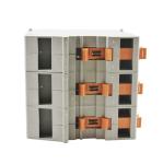 UKH-50 UK Series DIN Rail Screw Clamp Terminal Blocks 150A 1000V 50m㎡