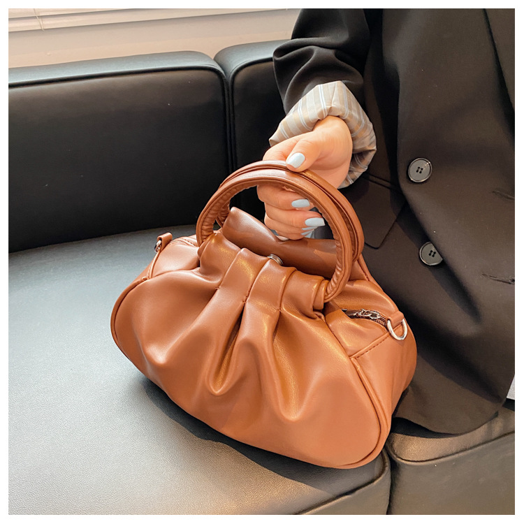 Elegant Stylish Accessories Fold Cloud Women's Handbags in Fashionable Trendy Style