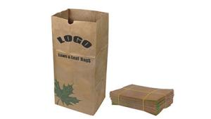 Wholesale Multiwall Kraft Paper Biodegradable Lawn Paper Bags 30 Gallon For Leaves from china suppliers
