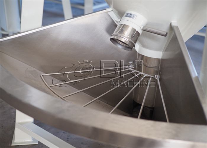 Lifting 24KW Plastic Dryer Machine 1000L High Speed Mixer For Pvc Compounding