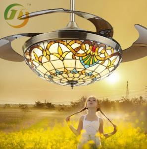 Wholesale JYLIGHTING Asian Fumat Round 42inch 36W LED Ceiling Fan With Light 220V from china suppliers
