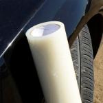 Transparent 36" * 100 Feet 4 Mil Self Adhesive Collision Wrap Film For Car