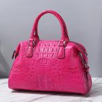 Genuine Crocodile Skin Lady Purse Authentic Real Alligator Leather Female