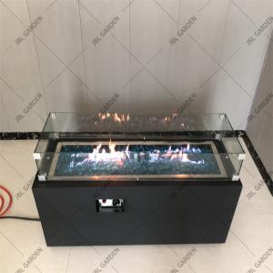 Wholesale Propane Metal Fire Pit Fire Bowl Powder Coated Black Color from china suppliers