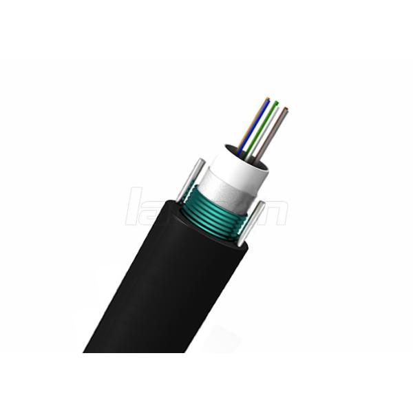 Loose Tube OM4 Multimode Optical Fiber Cable , 50 / 125 Fiber Optic Outdoor Cable