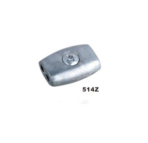 Wholesale Oval rope clip Zinc alloy Diecast Wire Rope Clamp Oval Egg Shaped Zinc Galvanized from china suppliers