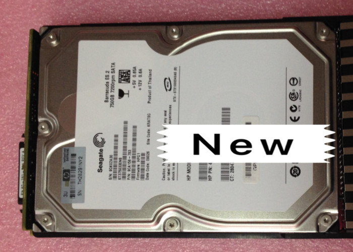 AJ739A 480941-001 HP SATA Hard Drive , New Hard Drive For HP Laptop 750GB P2000