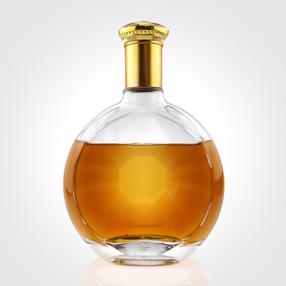 700ml 750ml Glass Bottles for Juice Rum Gin Whiskey Spirits Vodka Glass Base Material