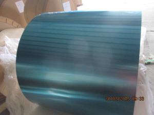 Wholesale Colorful Aluminium Fin Stock 0.115MM Various Width For Air Conditioner from china suppliers