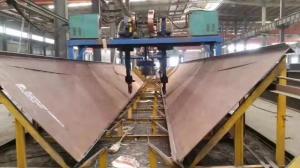 Wholesale H Beam Prefab Metal Homes , Steel Structure Factory Built Houses With Ventilator from china suppliers