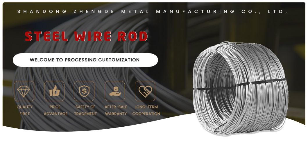 SAE1008/Q195 Ms Low Carbon Steel Wire Rod, Nail Making Wire, 5.5mm 6.5mm 8mm Wire Price High Quantity Hot Rolled Steel Wire