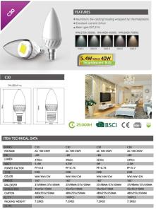 Wholesale BULB C30 LED COB from china suppliers