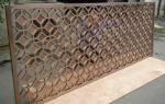 High Quality 304 Rose Gold ColorArchitecture Room Divider Screen Stainless Steel
