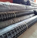 Steel Plastic Geogrid for Durable Embankments Construction Access Roads