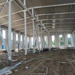Wholesale Heavy Industrial Structure Prefabricated Steel Workshops Fireproof With Crane from china suppliers