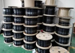 Wholesale Black Gym Wire Rope Durable Effective For Strength Training 5MM / 6MM / 6.5MM from china suppliers