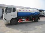 8000 Liters Special Purpose Truck Dongfeng Jet Vacuum Suction Sewage Tanker