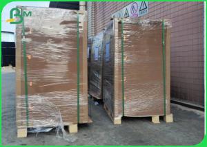 Wholesale Greaseproof Single PE Coated Brown Kraft Paper For Food Packing from china suppliers