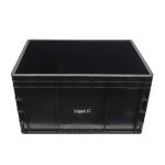 600*400*230mm Black ESD Antistatic Plastic Box Electronic Parts Box Anti-Static