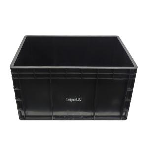 Wholesale 600*400*230mm Black ESD Antistatic Plastic Box Electronic Parts Box Anti-Static Box for Electronics Industry from china suppliers