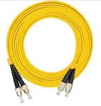 FC Fiber Optic Patch Cord , FC To ST Fiber Optic Jumper Dia 0.9mm