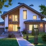 IP54 Bollard Landscape Lights , 80 Cri Waterproof Led Landscape Lighting
