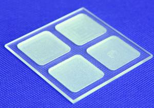 Wholesale Perforated Slotted Quartz Glass, Quartz Plate Shaped Channel Frame from china suppliers