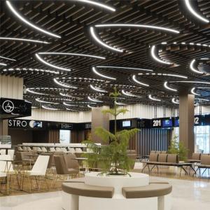 Wholesale 30X150mm Aluminum Metal Ceiling Metalworks Acoustic Box Baffle Ceiling from china suppliers