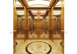 Hairline Stainless Steel 1600kg Load Vvvf Residential Elevator