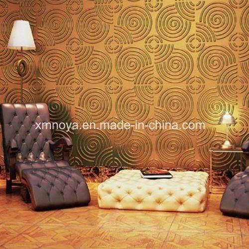 Hotel Soundproofing Waterproofing Material 3D Panel for Living Room Size 500mm