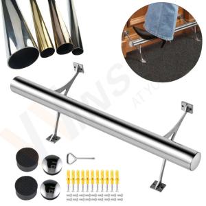 Wholesale 42.4mm 48.3mm 63.5mm Stainless Steel Inox Round Pipe Polished Matt Colored Surface Foot Rail Tube 201 304 316 from china suppliers