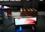 Exterior P5 Taxi LED Advertising Display , 192 x 64 Dots Custom-Made Taxi Top