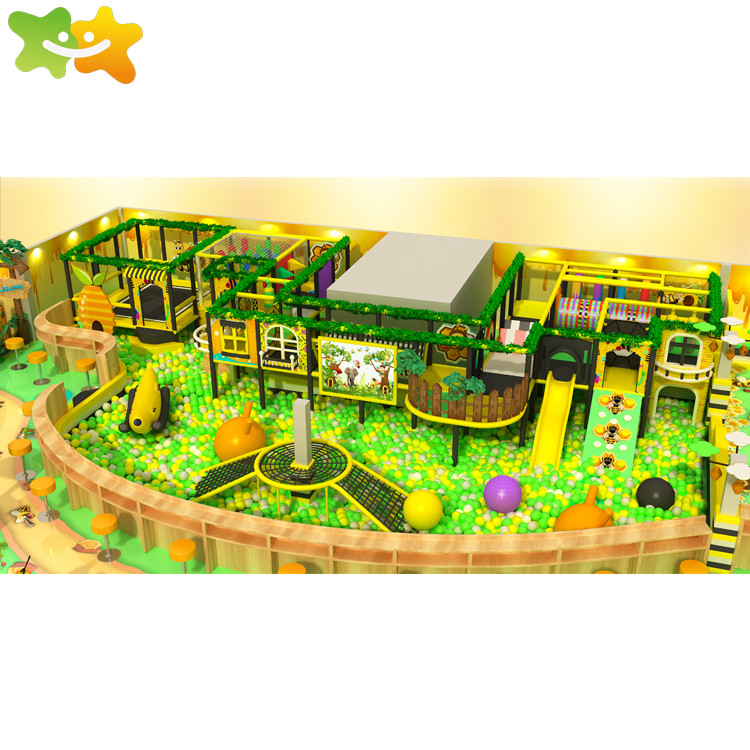 Indoor Playground Children Soft Play Equipment Activity Center