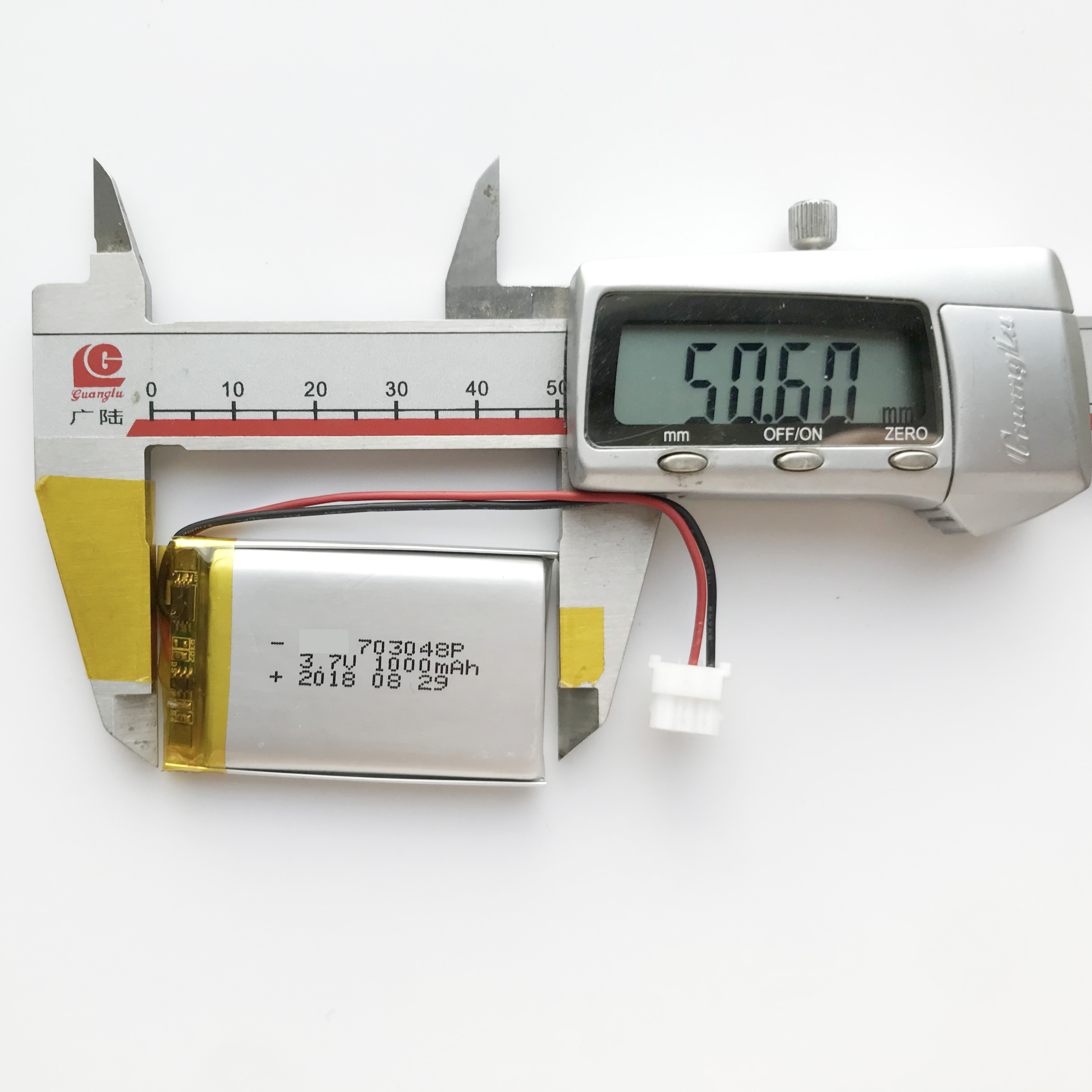 Li Ion 3.7 V Lipo 1000mah 703048 Lithium Polymer Battery Pack