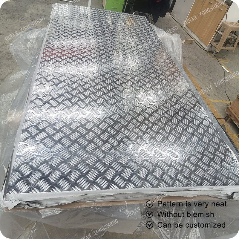 5754 Aluminum Sheet 5 Bar 5mm 4x8 Sheet Aluminum Diamond Plate Embossed Aluminum Sheet Roll